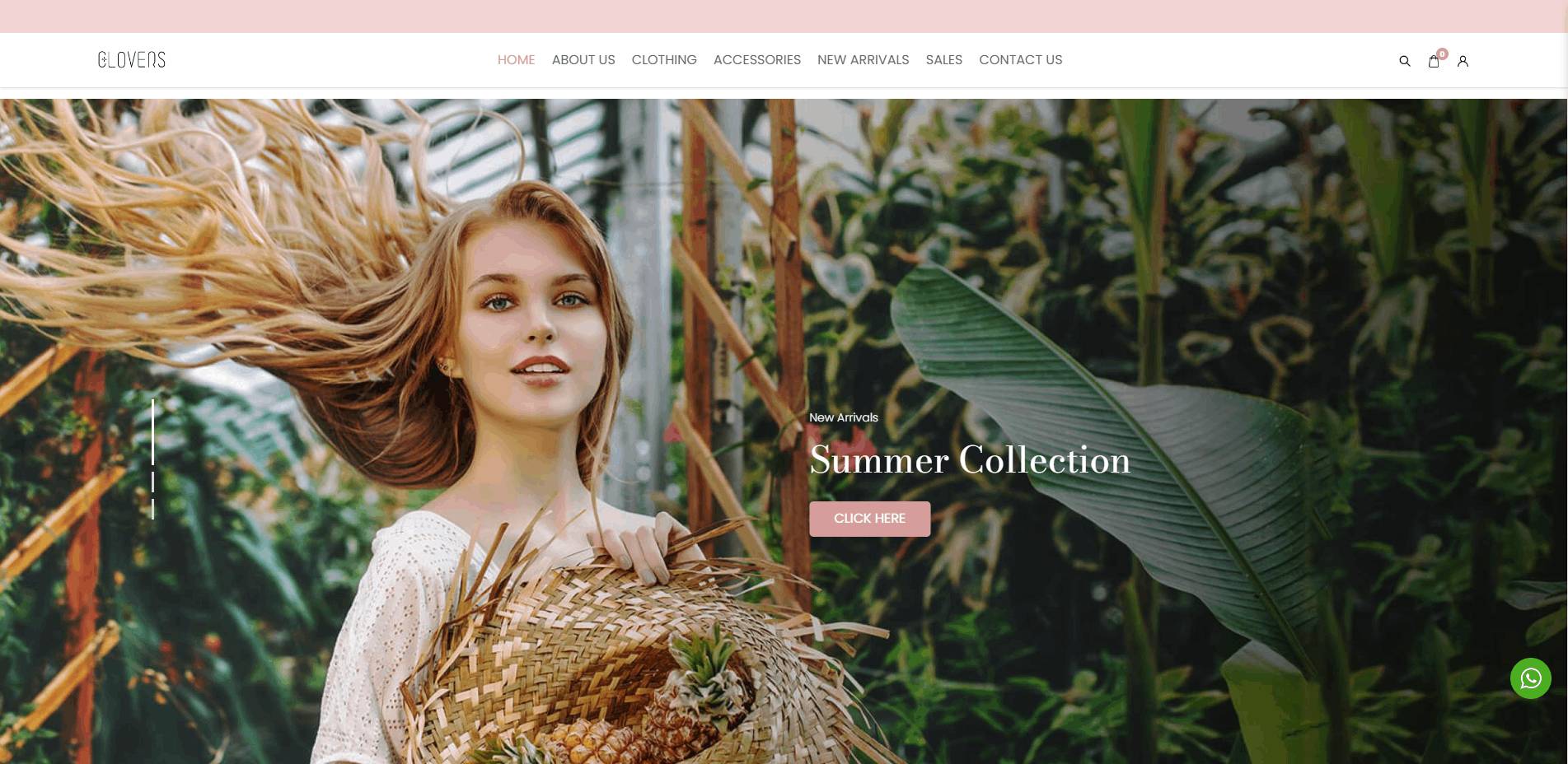 A bright pink sheet of paper used to wrap flowers curves in front of rich blue background