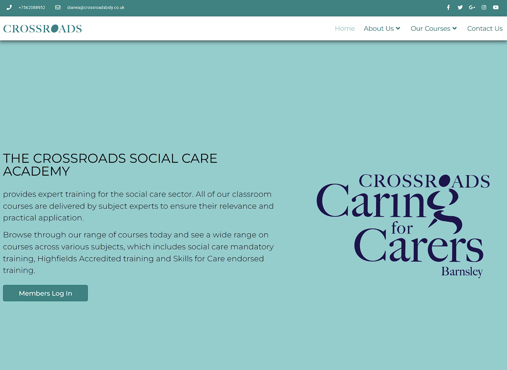 Provides expert training for the social care sector. All of our classroom courses are delivered by subject experts to ensure their relevance and practical application.